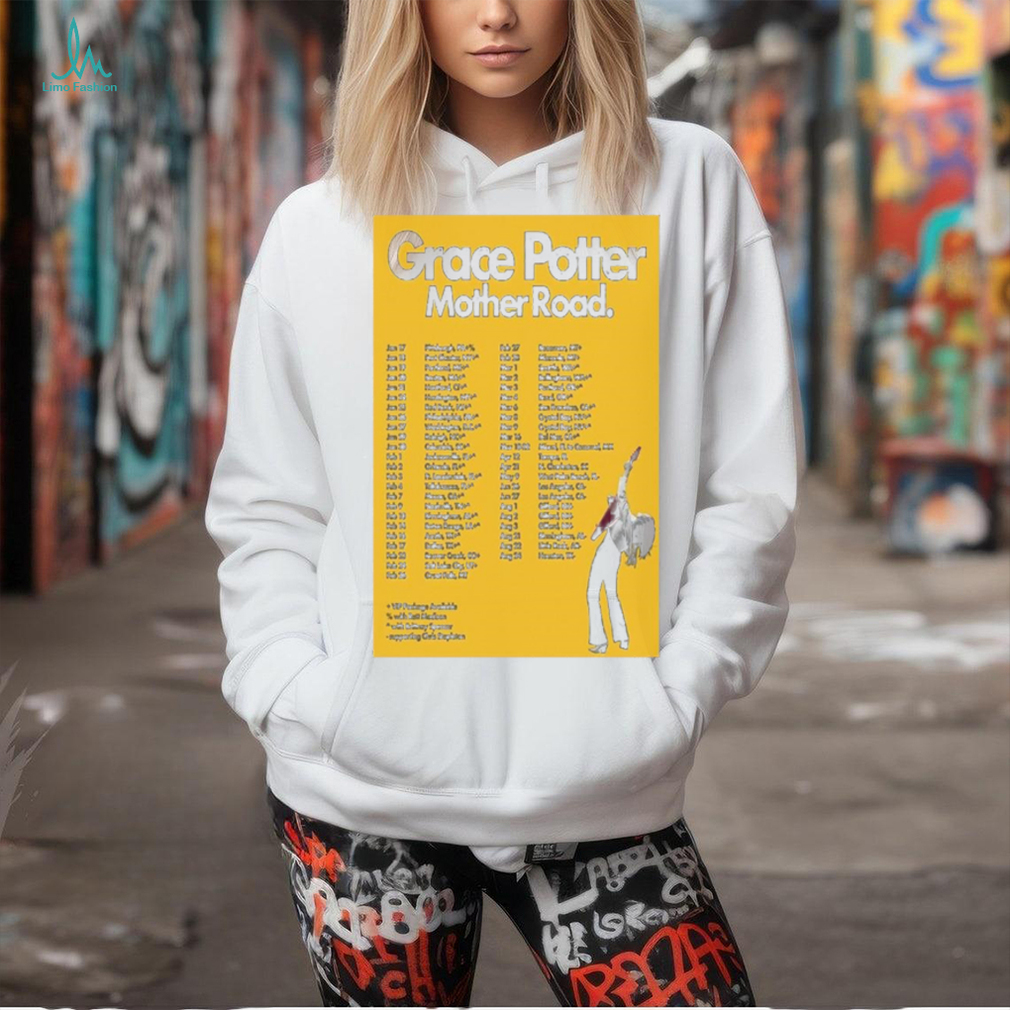 Grace Potter Mother Road 2024 Poster Shirt Grace Potter Mother Road 2024 Poster Shirt
