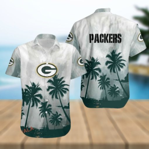 Graphic Packers Hawaiian Shirt