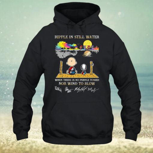 Grateful Dead Snoopy Peanuts Ripple In Still Water T Shirt