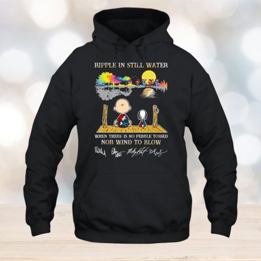Grateful Dead Snoopy Peanuts Ripple In Still Water T Shirt