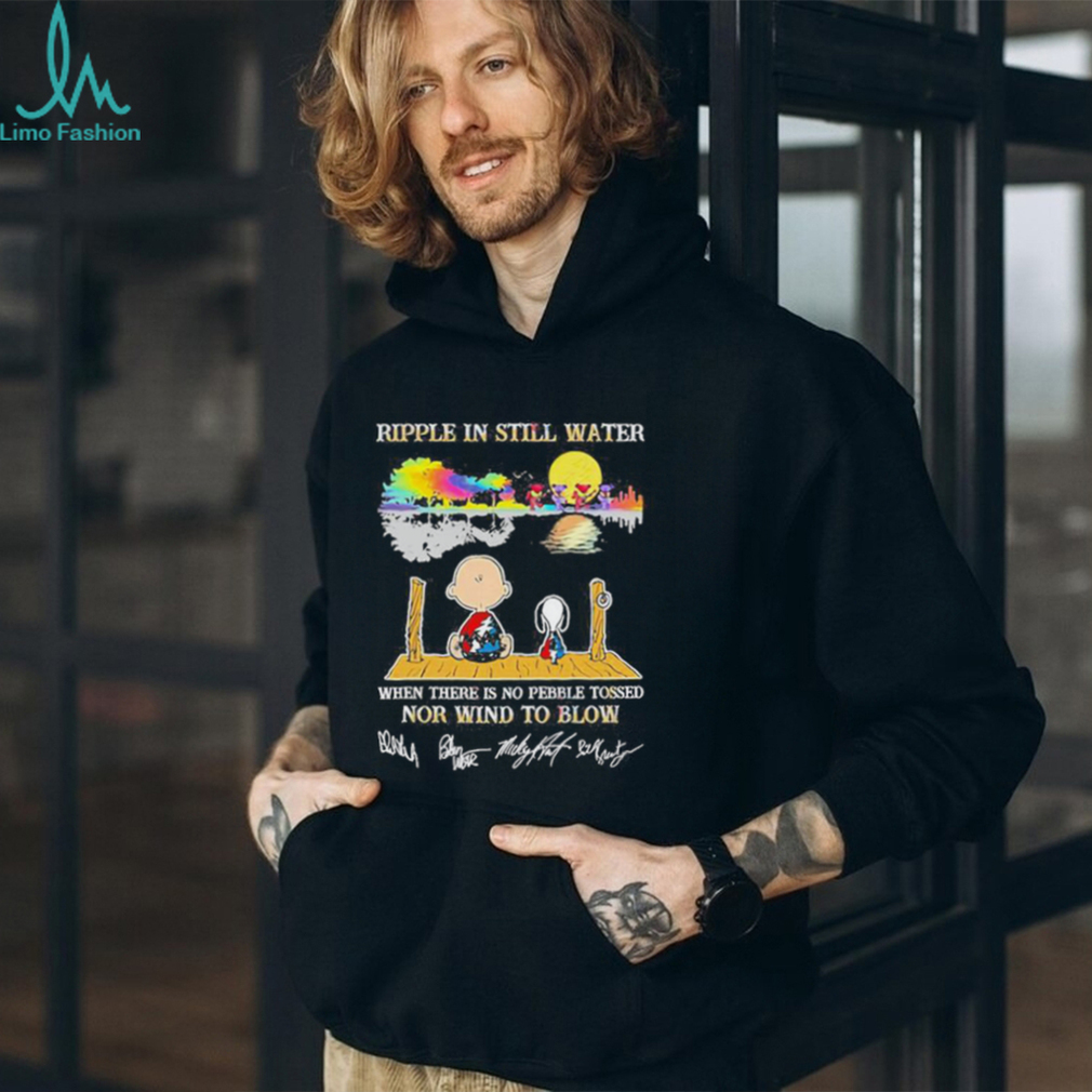 Grateful dead snoopy Peanuts ripple in still water 2024 shirt Grateful dead snoopy Peanuts ripple in still water 2024 shirt