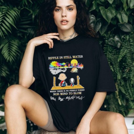 Grateful dead snoopy Peanuts ripple in still water 2024 shirt