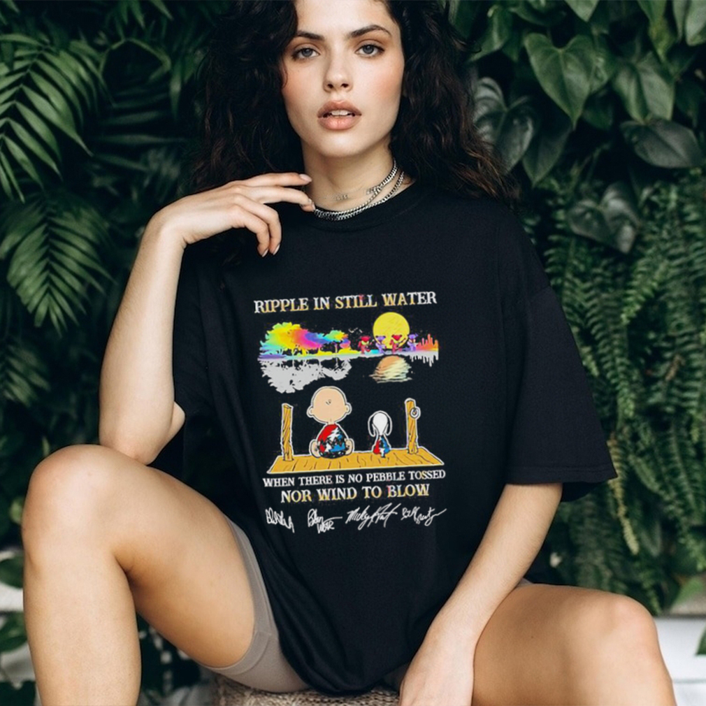Grateful dead snoopy Peanuts ripple in still water 2024 shirt Grateful dead snoopy Peanuts ripple in still water 2024 shirt