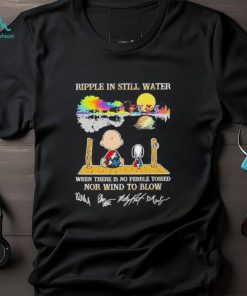 Grateful dead snoopy Peanuts ripple in still water 2024 shirt