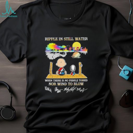 Grateful dead snoopy Peanuts ripple in still water 2024 shirt