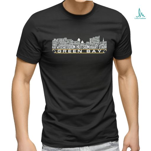 Green Bay Football Team All Time Legends shirt