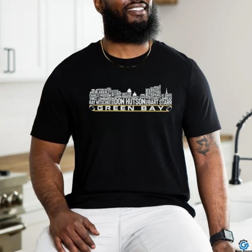 Green Bay Football Team All Time Legends shirt