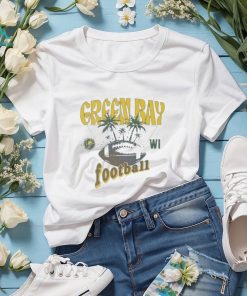 Green Bay Football Tropical Vintage Shirt