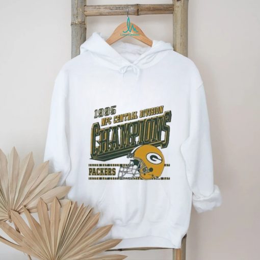 Green Bay Packers 1995 Nfc Central Division Champions Helmet T Shirt