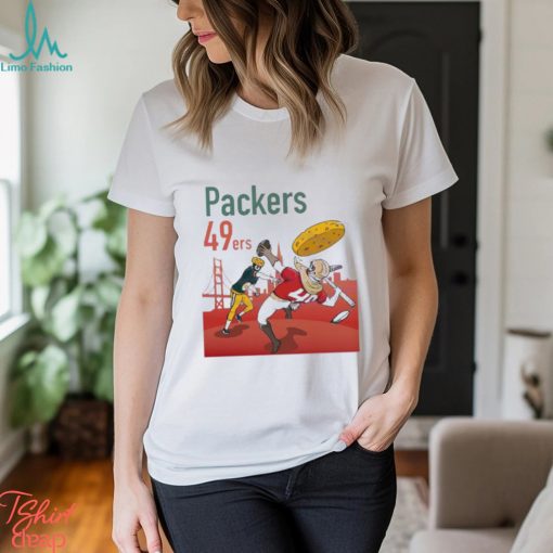 Green Bay Packers And San Francisco 49ers Meme Shirt