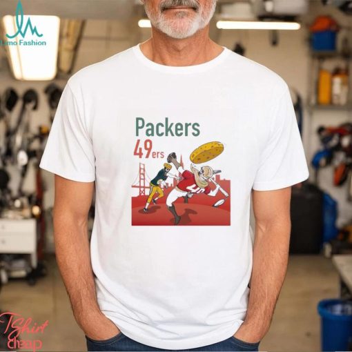 Green Bay Packers And San Francisco 49ers Meme Shirt