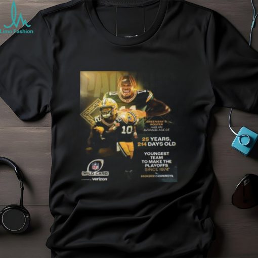 Green Bay Packers Are The Youngest Team To Make The NFL Playoffs Since 1974 Classic T Shirt
