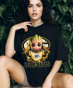 Green Bay Packers Baby Groot Blood Inside Me Shirt, hoodie, sweater, long sleeve and tank top Green Bay Packers Baby Groot Blood Inside Me Shirt