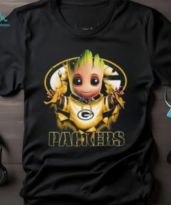 Green Bay Packers Baby Groot Blood Inside Me Shirt, hoodie, sweater, long sleeve and tank top Green Bay Packers Baby Groot Blood Inside Me Shirt