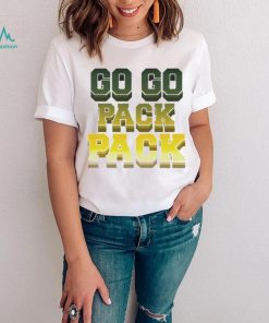 Green Bay Packers Go go pack pack shirt