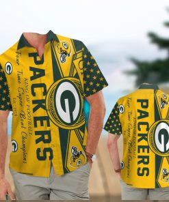 Green Bay Packers Hawaiian Tropical Design Shirt Exclusive Collection