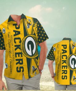 Green Bay Packers Hawaiian Tropical Design Shirt Exclusive Collection