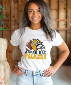 Green Bay Packers Helmet Football Shirt