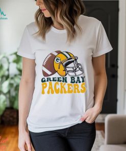 Green Bay Packers Helmet Football Shirt