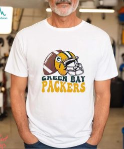 Green Bay Packers Helmet Football Shirt