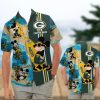 Philadelphia Eagles NFL Ocean Fishes Drawing Pattern Aloha Hawaiian Shirt