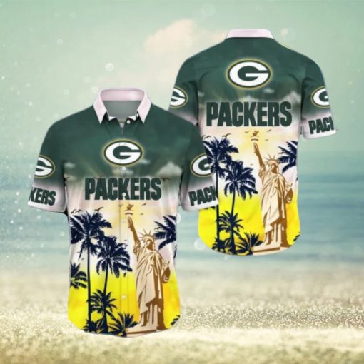 Green Bay Packers NFL Flower Hawaii Shirt Summer Football Shirts Style Gift