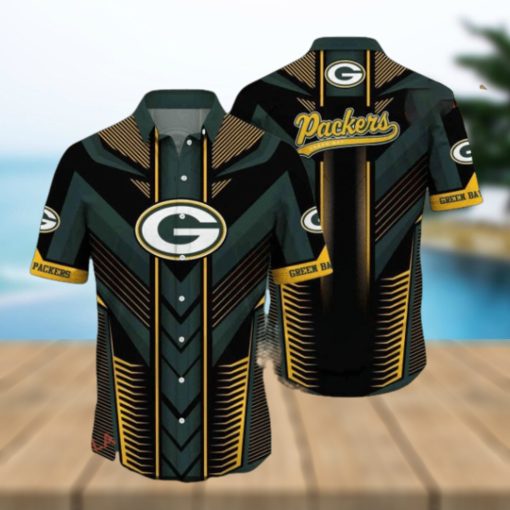 Green Bay Packers NFL Hawaiian Shirt, Chic Packers Womens Shirt