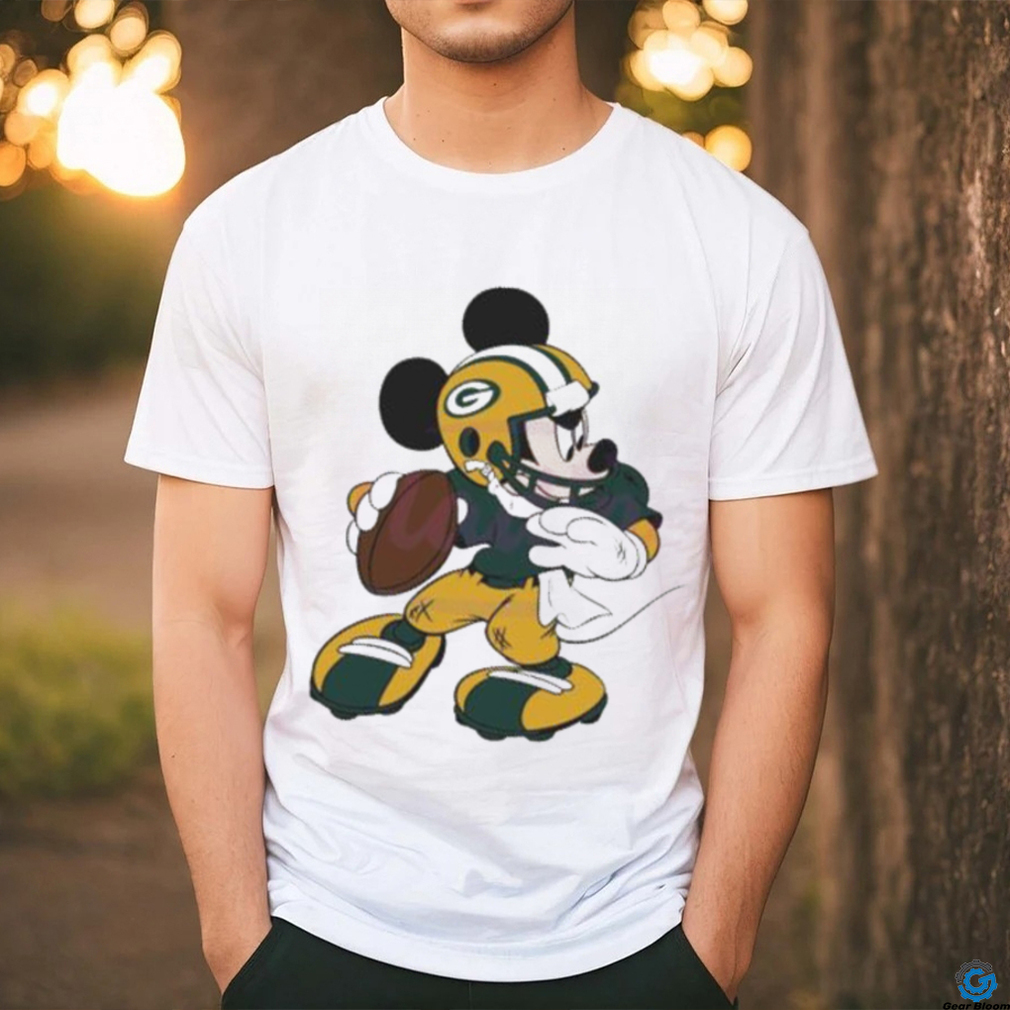 Green Bay Packers NFL Mickey Mouse Shirt Green Bay Packers NFL Mickey Mouse Shirt