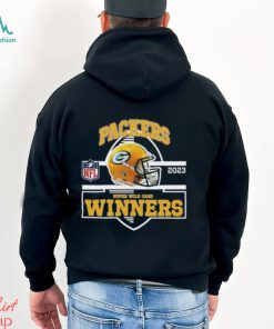 Green Bay Packers Winners Champions 2023 Super Wild Card NFL Divisional Helmet Logo Unisex T Shirt