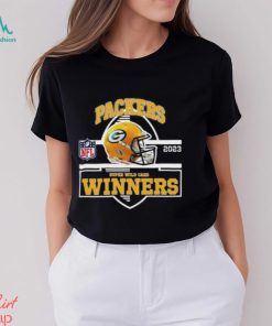 Green Bay Packers Winners Champions 2023 Super Wild Card NFL Divisional Helmet Logo Unisex T Shirt