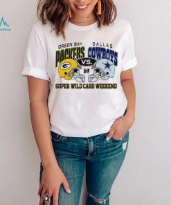 Green Bay Packers vs Dallas Cowboys super wild card weekend shirt