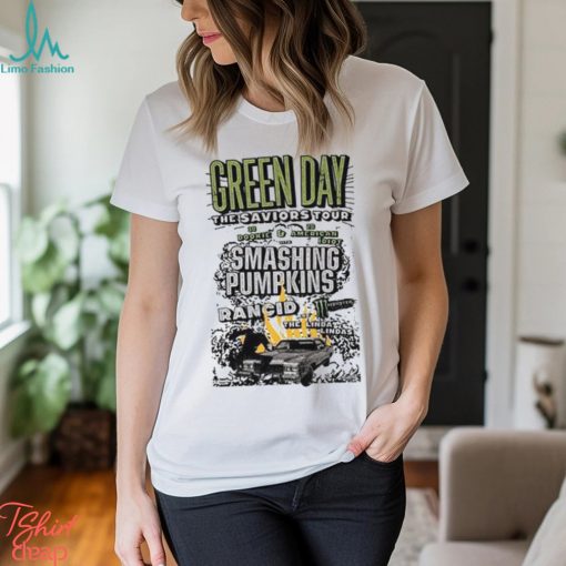 Green Day Band The Saviors 2024 Tour T Shirt