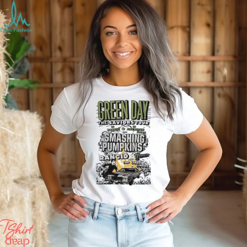 Green Day Band The Saviors 2024 Tour T Shirt