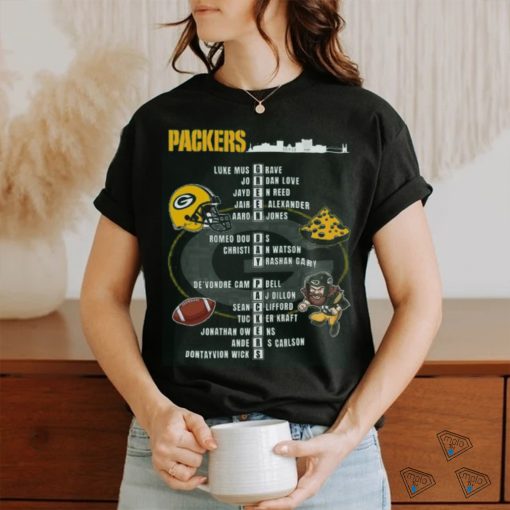 Green bay packers mascot team 2024 nfc wild card playoffs winners green bay packers and dallas cowboys 48 32 shirt