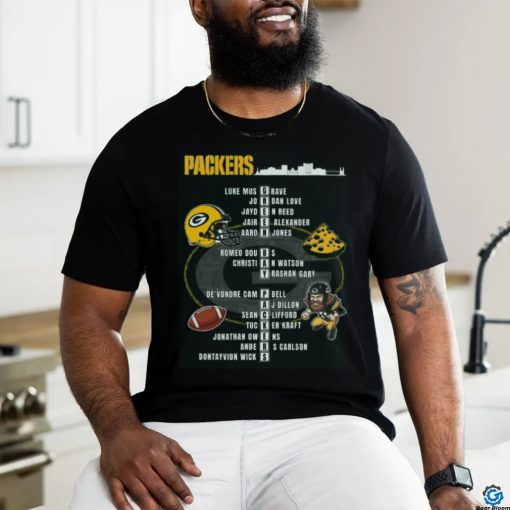 Green bay packers mascot team 2024 nfc wild card playoffs winners green bay packers and dallas cowboys 48 32 shirt
