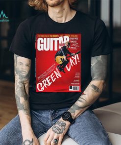Greenday Catching Some Air In The Cover Of Guitar World Magazine Unisex T Shirt