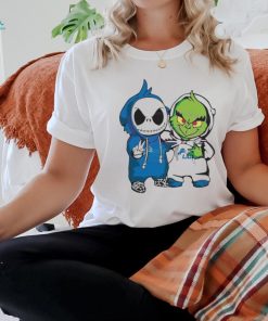 Grinch And Jack Skellington Detroit Lions shirt