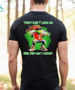 Grinch Denver Broncos They Don't Like Us And We Don't Care T Shirt