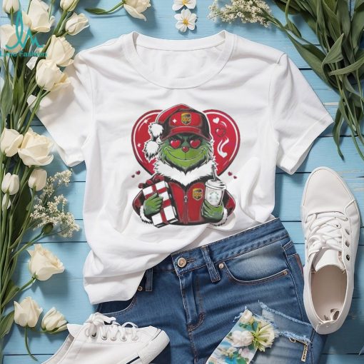 Grinch Love Delivered Usp With A Wink Valentine’s Day T Shirt