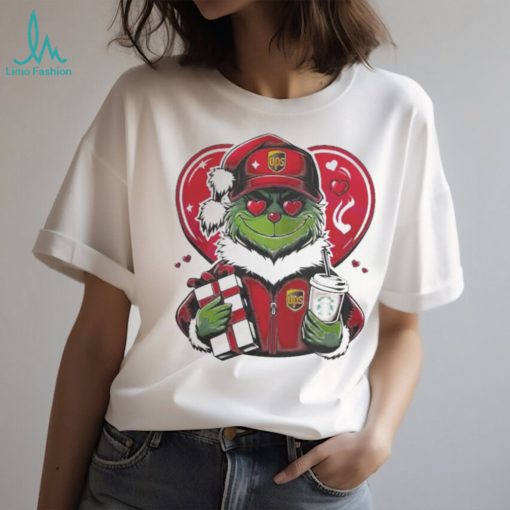 Grinch Love Delivered Usp With A Wink Valentine’s Day T Shirt