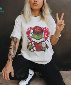 Grinch Love Delivered Usp With A Wink Valentine’s Day T Shirt