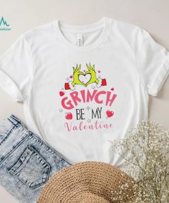 Grinch be my Valentine 2024 retro shirt