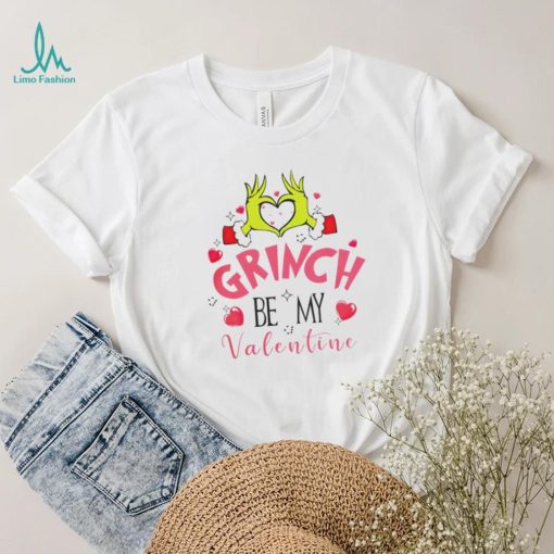 Grinch be my Valentine 2024 retro shirt