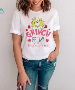 Grinch be my Valentine 2024 retro shirt