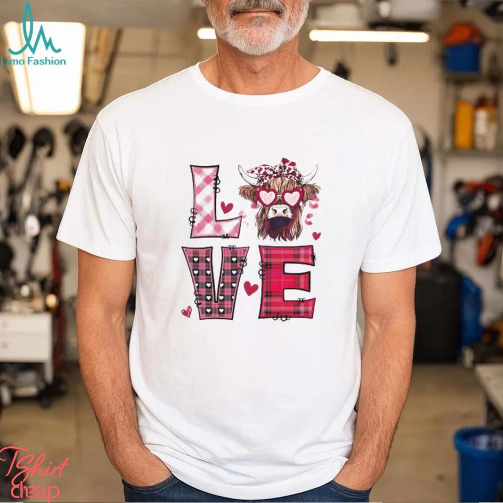 Groovy love heifer highland cow 2024 shirt Groovy love heifer highland cow 2024 shirt