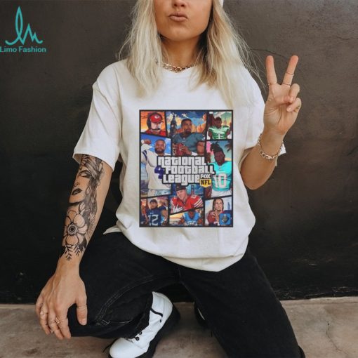 Gta Merch Shirt Dak Prescot Tyreek Hill Jalen Hurts Cj Stroud Shirt Nfl Football Vintage Shirt