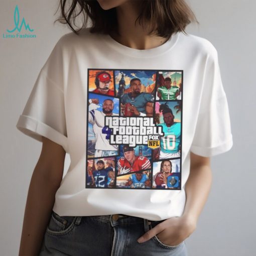 Gta Merch Shirt Dak Prescot Tyreek Hill Jalen Hurts Cj Stroud Shirt Nfl Football Vintage Shirt
