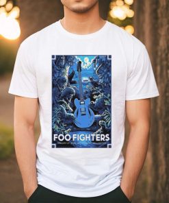 Guitar Foo Fighters January 27, 2024 Sky Stadium Wellington, NZ poster shirt