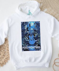 Guitar Foo Fighters January 27, 2024 Sky Stadium Wellington, NZ poster shirt