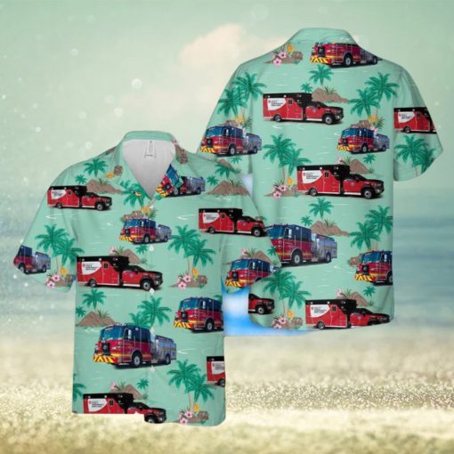 Gwinnett County Fire and Emergency Services Hawaiian Shirt